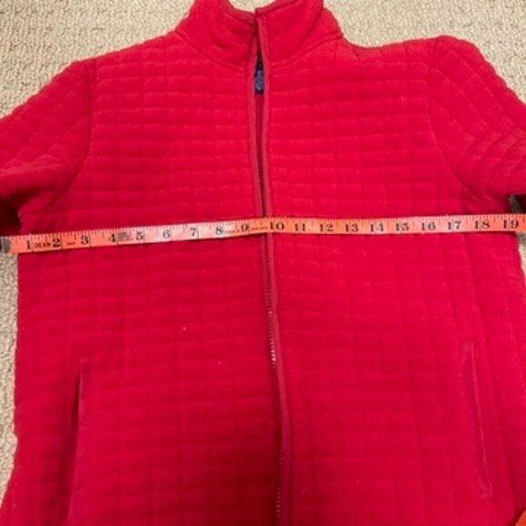 Charter Club Vintage Red Quilted Fleece Jacket – SP - Picture 7 of 9